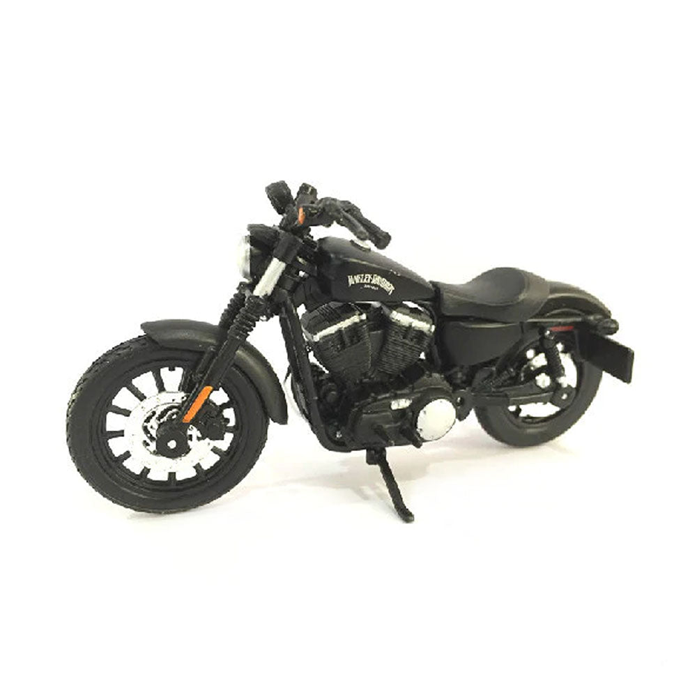 Maisto 1:18 Scale 2014 Sportster Iron 883 Black Diecast Motorcycle Model Toy