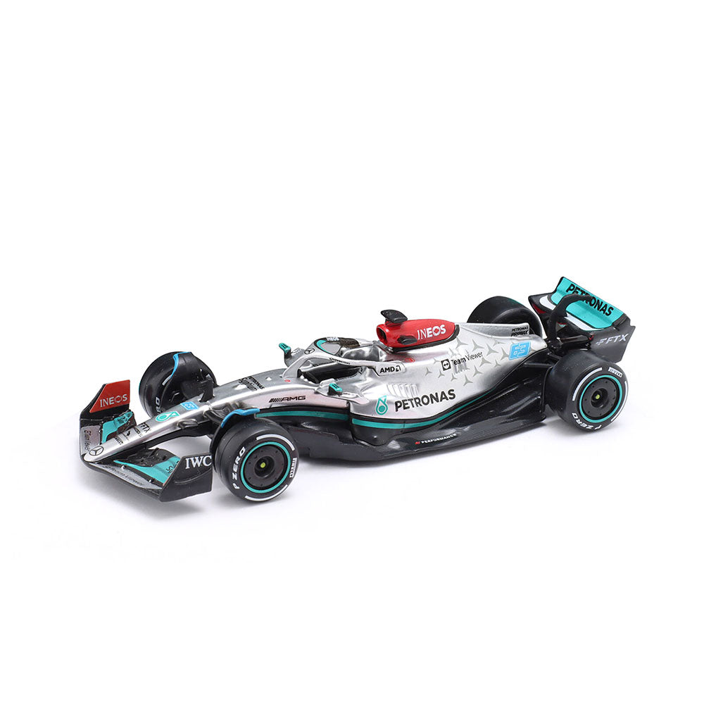 Bburago 1:43 Scale Race 2022 F-1 Mercedes AMG W13 Russell #63 Diecast Model