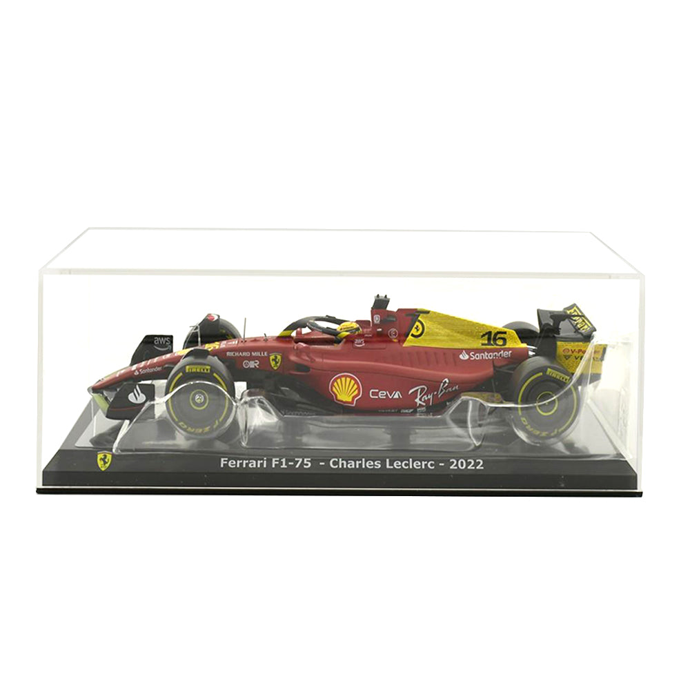 BBurago 1:24 Scale Ferrari 2022 F1 75 Leclerc #16 Monza 75th Diecast Racing Car Model