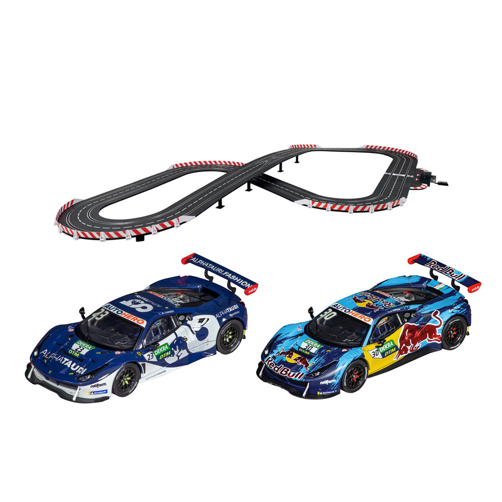 Carrera Digital 1:32 Scale DTM Bull & Horse Wireless 7.6m Track Slot Car Set