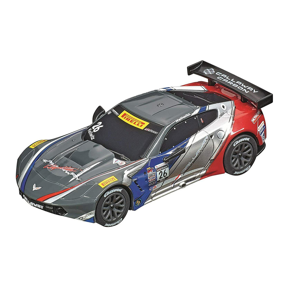 Carrera GO!!! 1:43 Scale Onto The Podium GT-3 3.6m Track Slot Car Set Model