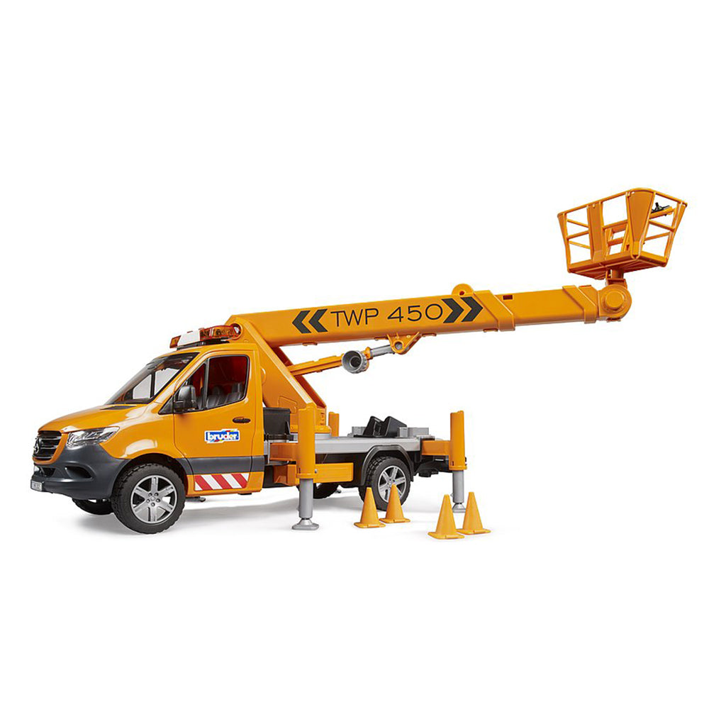 Bruder 1:16 Scale Mercedes Sprinter Working Platform With Light & Sound Model