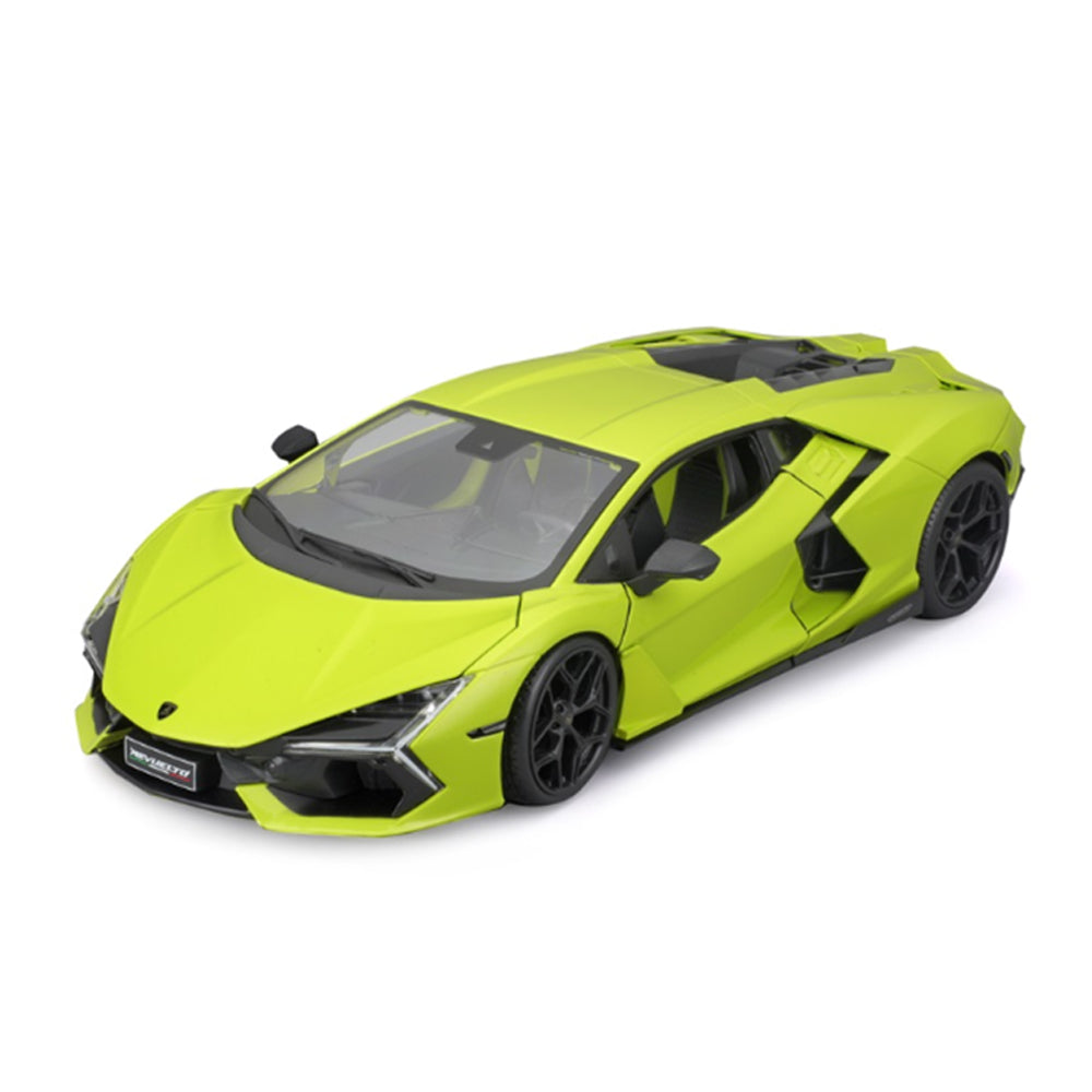 Maisto 1:18 Scale 2023 Lamborghini Revuelto HPEV Hybrid Green Diecast Model