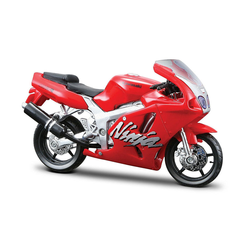 Bburago 1:18 Scale Kawasaki Ninja ZX-7R Diecast Model Motorcycle Toy Replicas