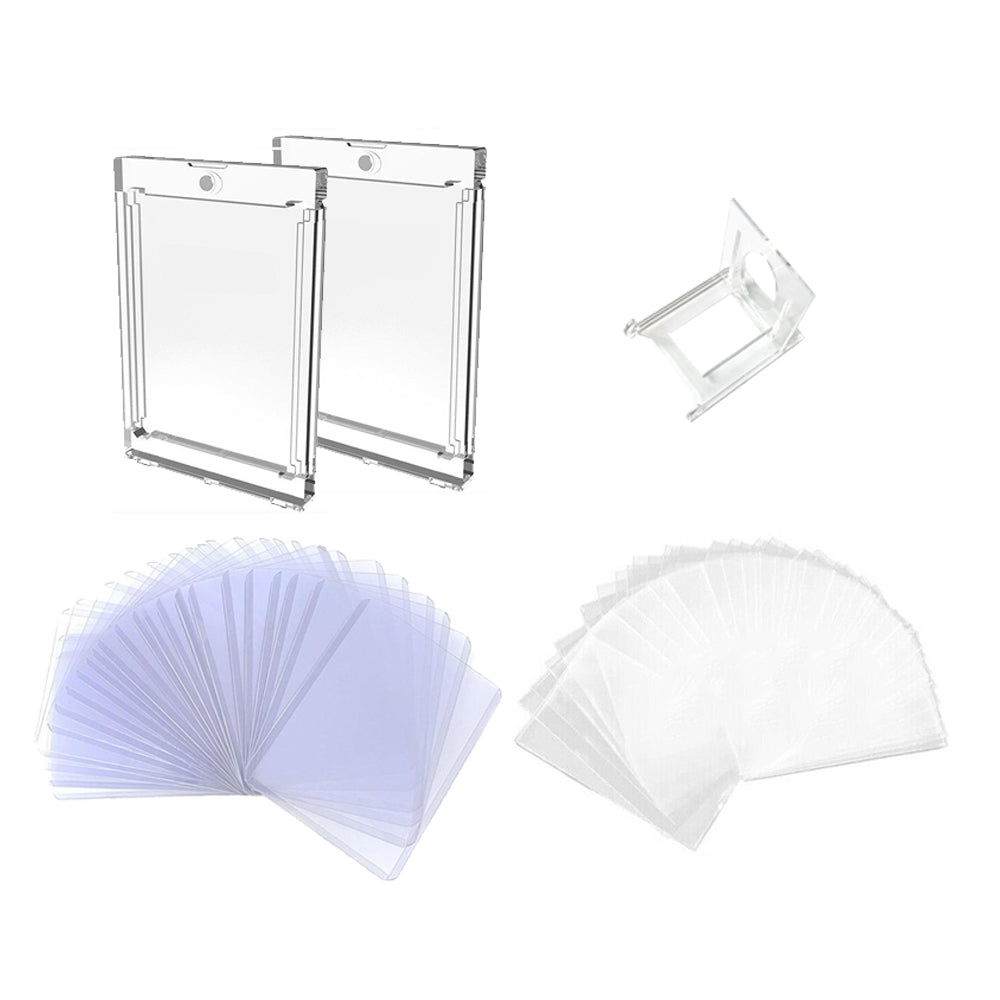 Regular 35PT Magnetic Trading Card Holders Loaders Card Storage Holders Safe