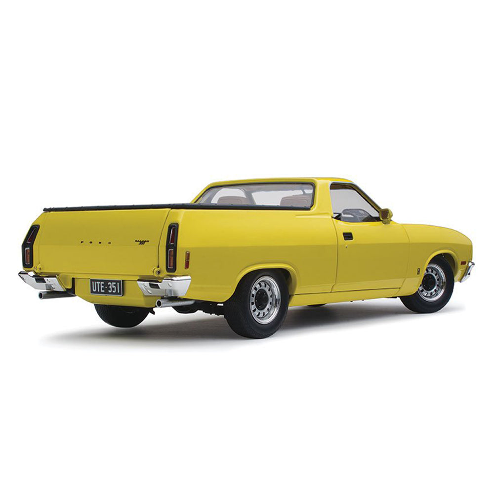 Classic Carlectables 1:18 Scale Ford XC Utility Pine N Lime Yellow Diecast Car Model