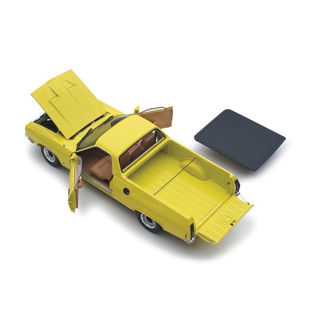 Classic Carlectables 1:18 Scale Ford XC Utility Pine N Lime Yellow Diecast Car Model