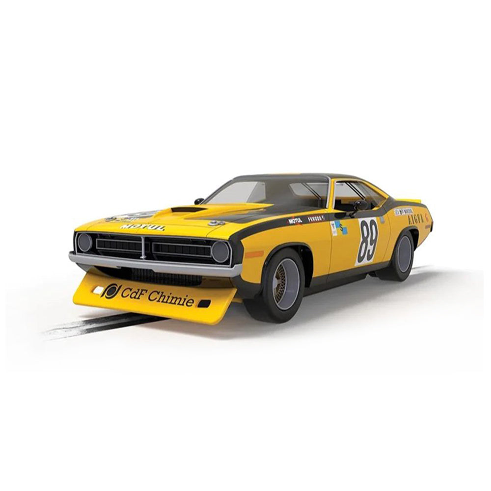 Scalextric 1:32 Scale Chrysler Hemicuda #89 Lemans 1975 Slot Car Model