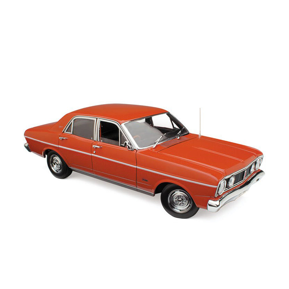 Classic Carlectables 1:18 Scale Ford XT GT Falcon Brambles Red Diecast Model