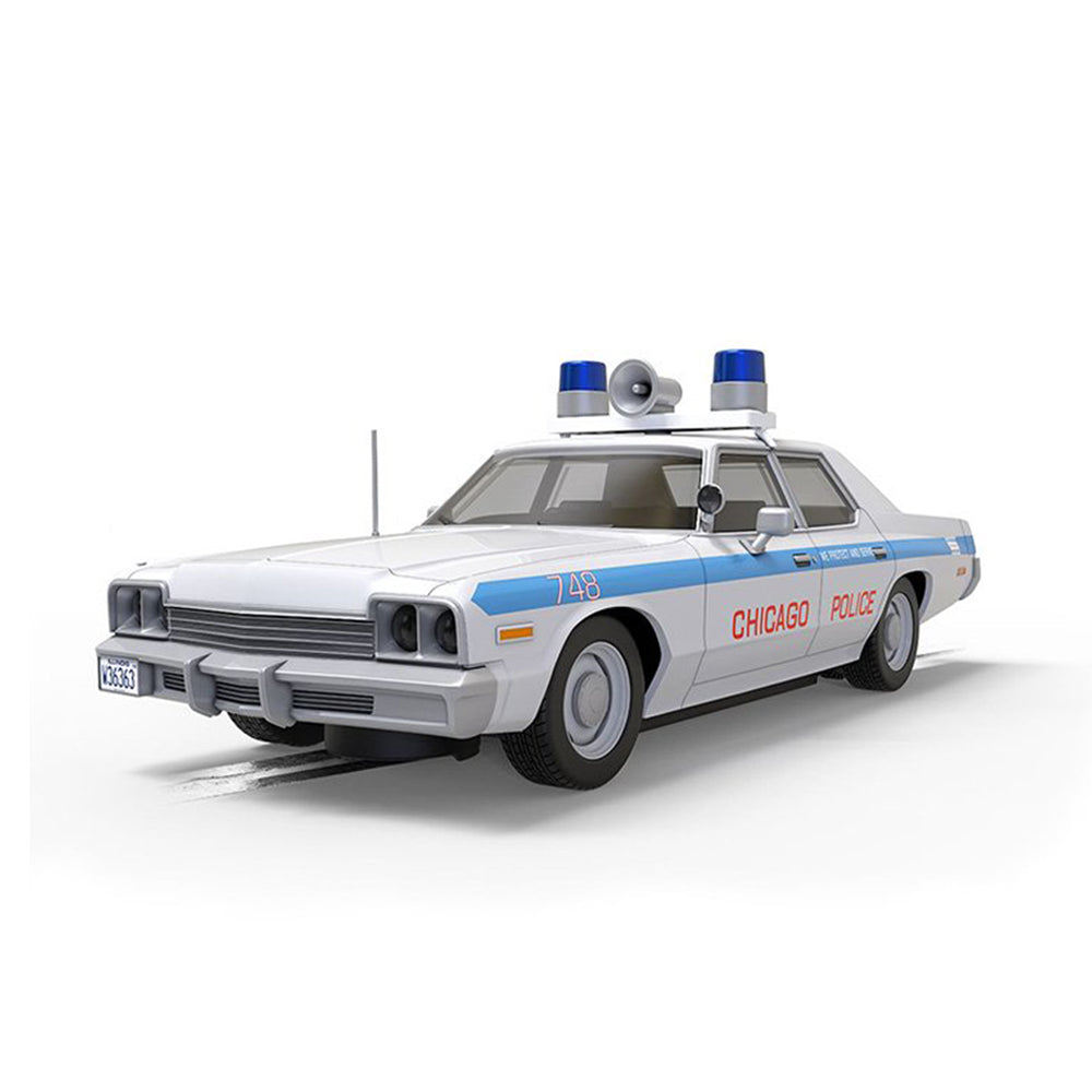 Scalextric 1:32 Scale Dodge Monaco Blues Brothers Chicago Police Slot Car Toy