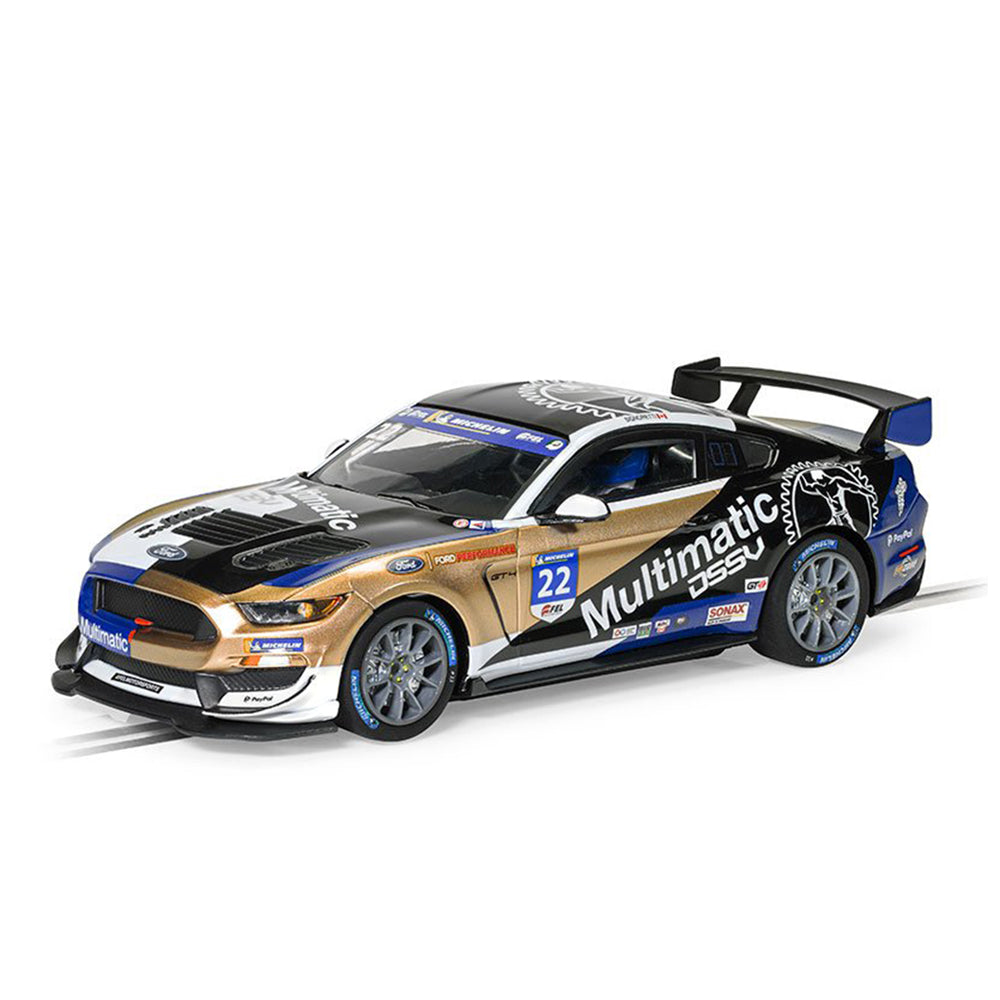 Scalextric 1:32 Scale Ford Mustang Gt4 Canadian Gt 2021 Multimatic Motorsport Slot Car