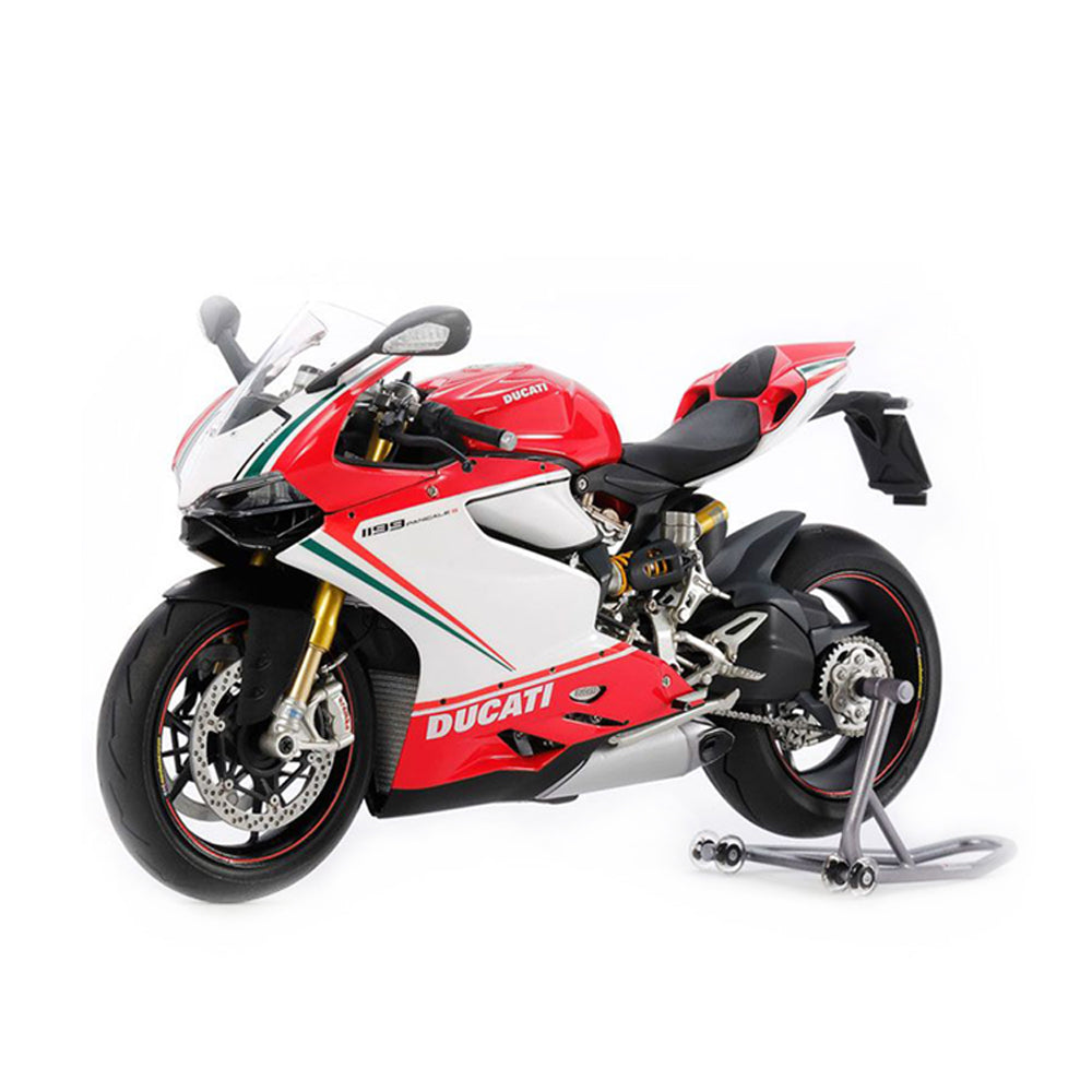 Tamiya 1:12 Scale Ducati 1199 Panigale S Tricolore Motorcycle Model Assembly Kit