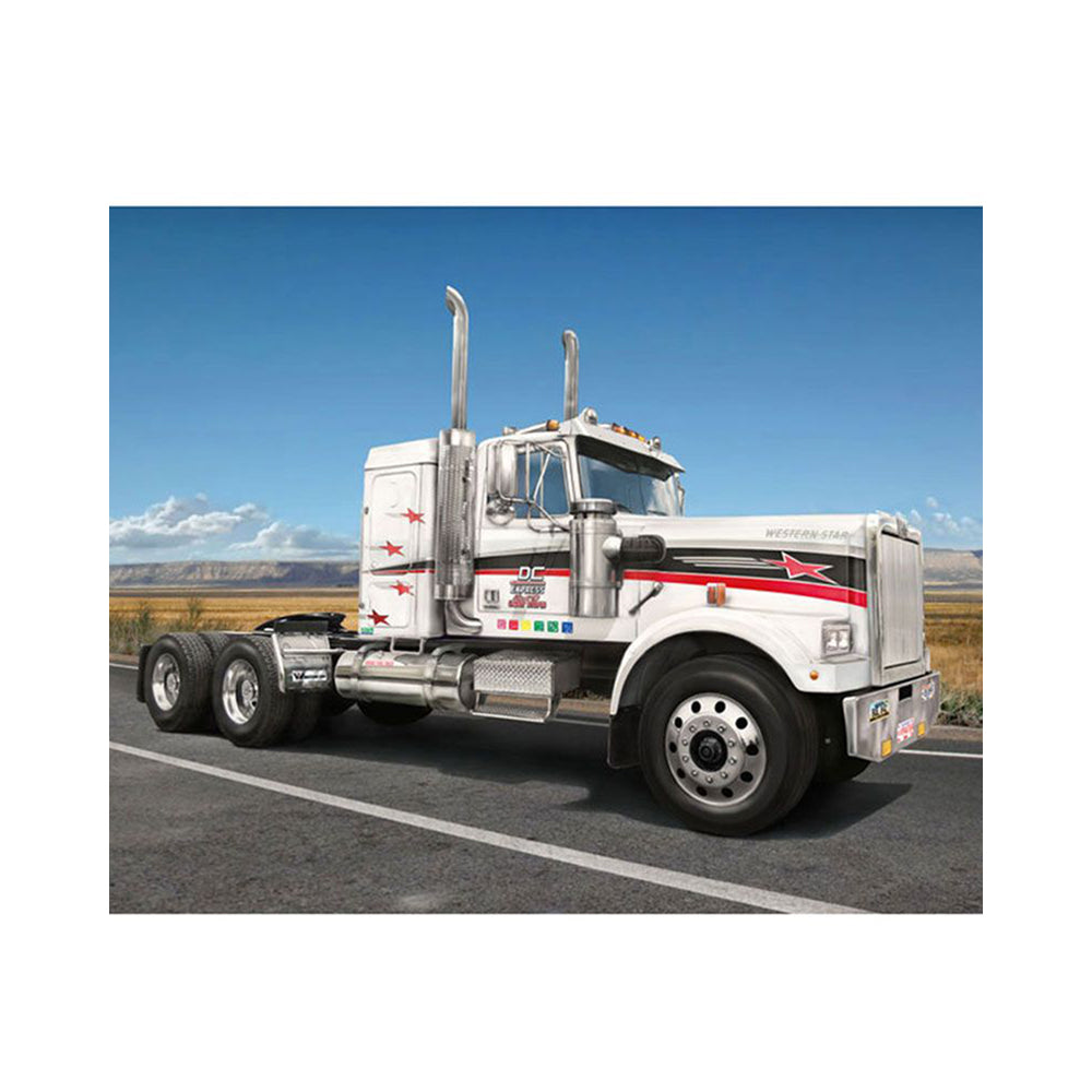 Italeri 1:24 Scale Classic Western Star 4964 Truck Model Plastic Kit