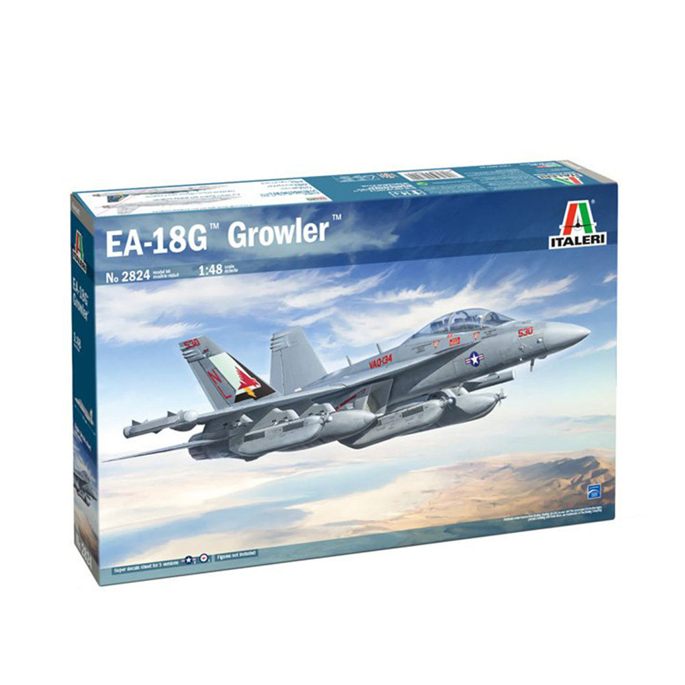 Italeri 1:48 Scale E/A-18G Growler With Australian Decals Plastic Model Kit