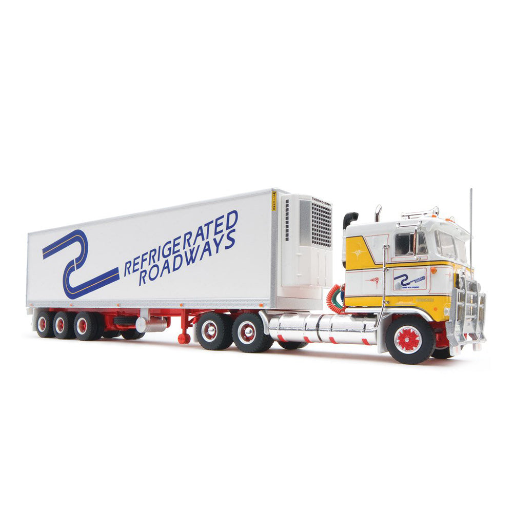 Highway Replicas 1:64 Scale Refrigerated Roadways Freight Semi Truck Diecast Model