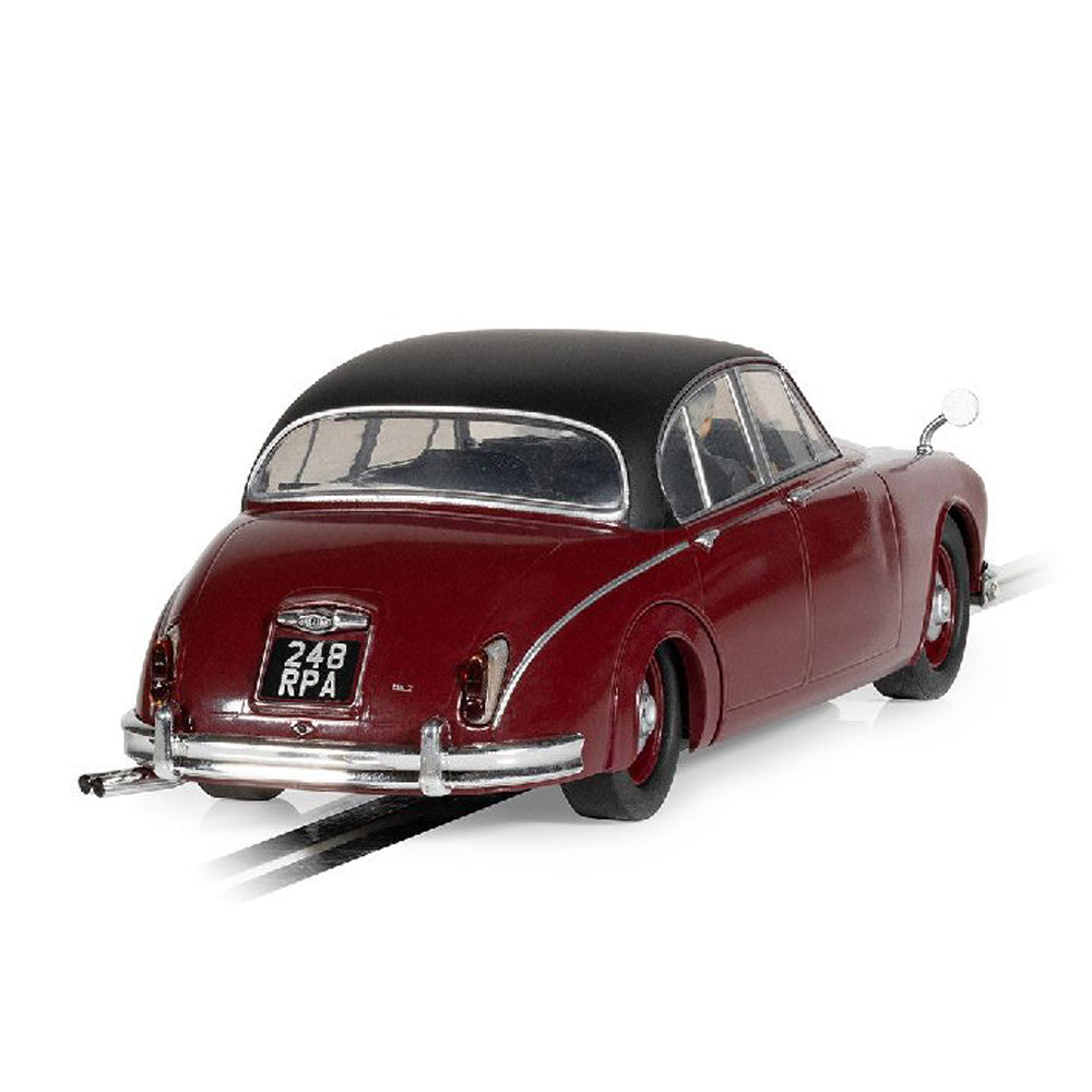 Scalextric 1:32 Scale Jaguar MK2 Inspector Morse Slot Car With Lights Model
