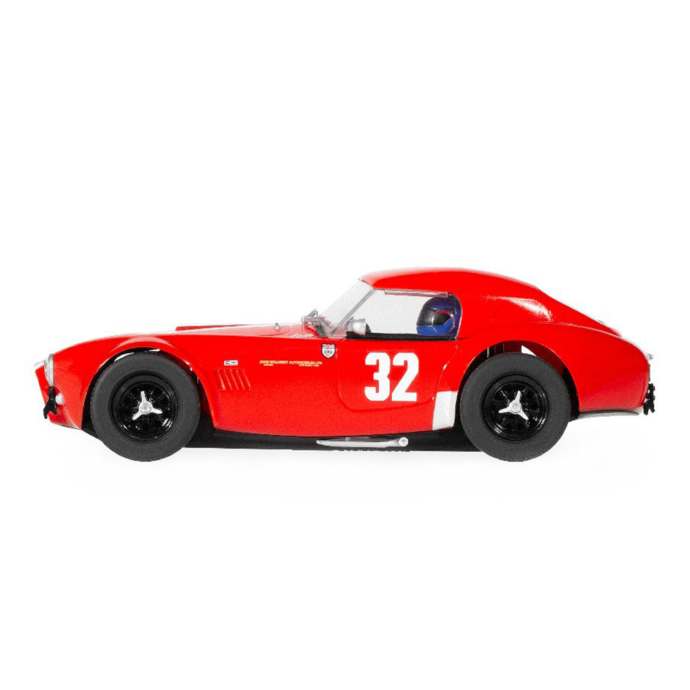 Scalextric 1:32 Scale Shelby Cobra 289 No.32 Red 39PH Slot Car With Lights