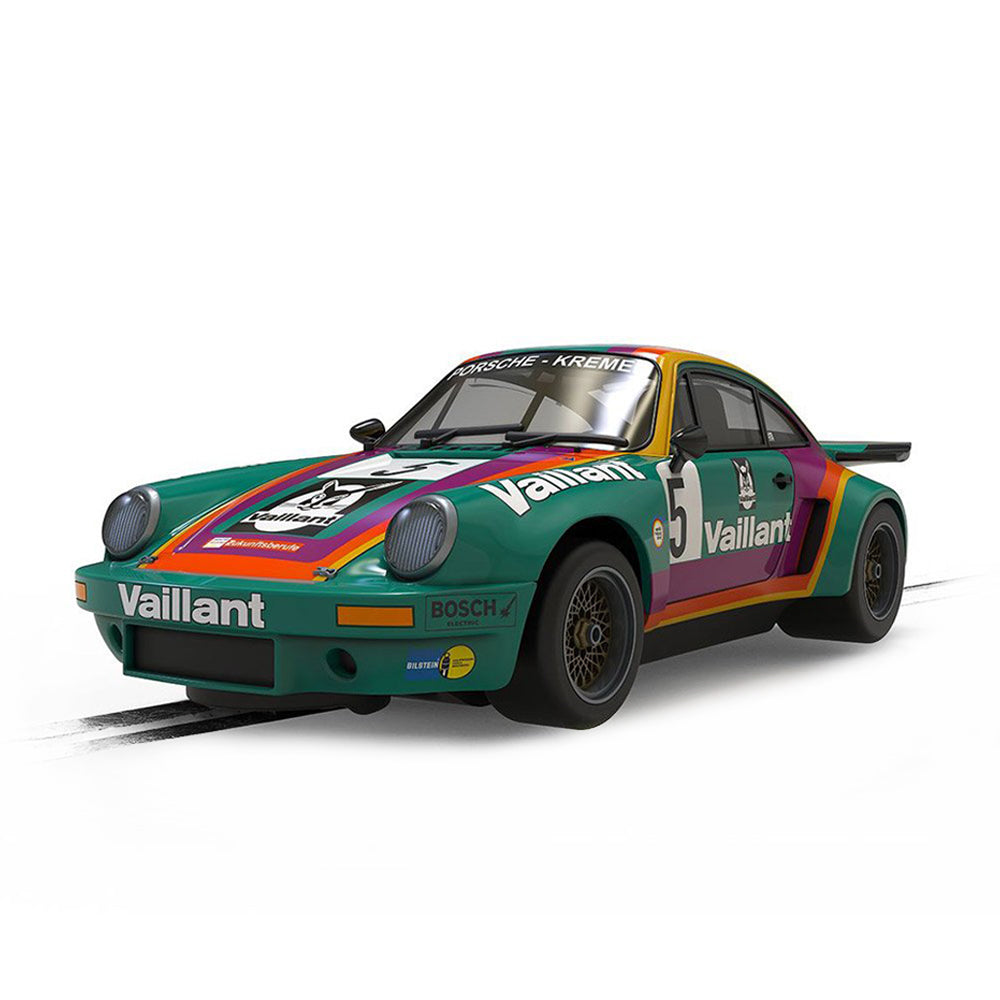 Scalextric 1:32 Scale Porsche 911 3.0 RSR No.5 Vaillant Slot Car C4439