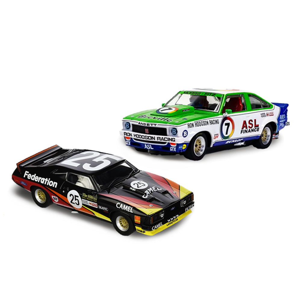 Scalextric 1:32 Scale Bathurst Legends Ford XC Falcon Holden A9X Torana Slot Car Set