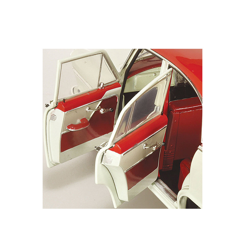 Classic Carlectables 1:18 Holden FE Special Gypsy Red Over Castle Grey Car Model
