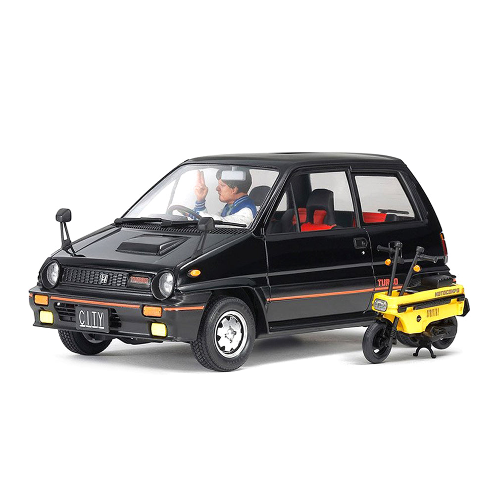 Tamiya 1:24 Scale Honda City Turbo Plastic Model Assembly Kit
