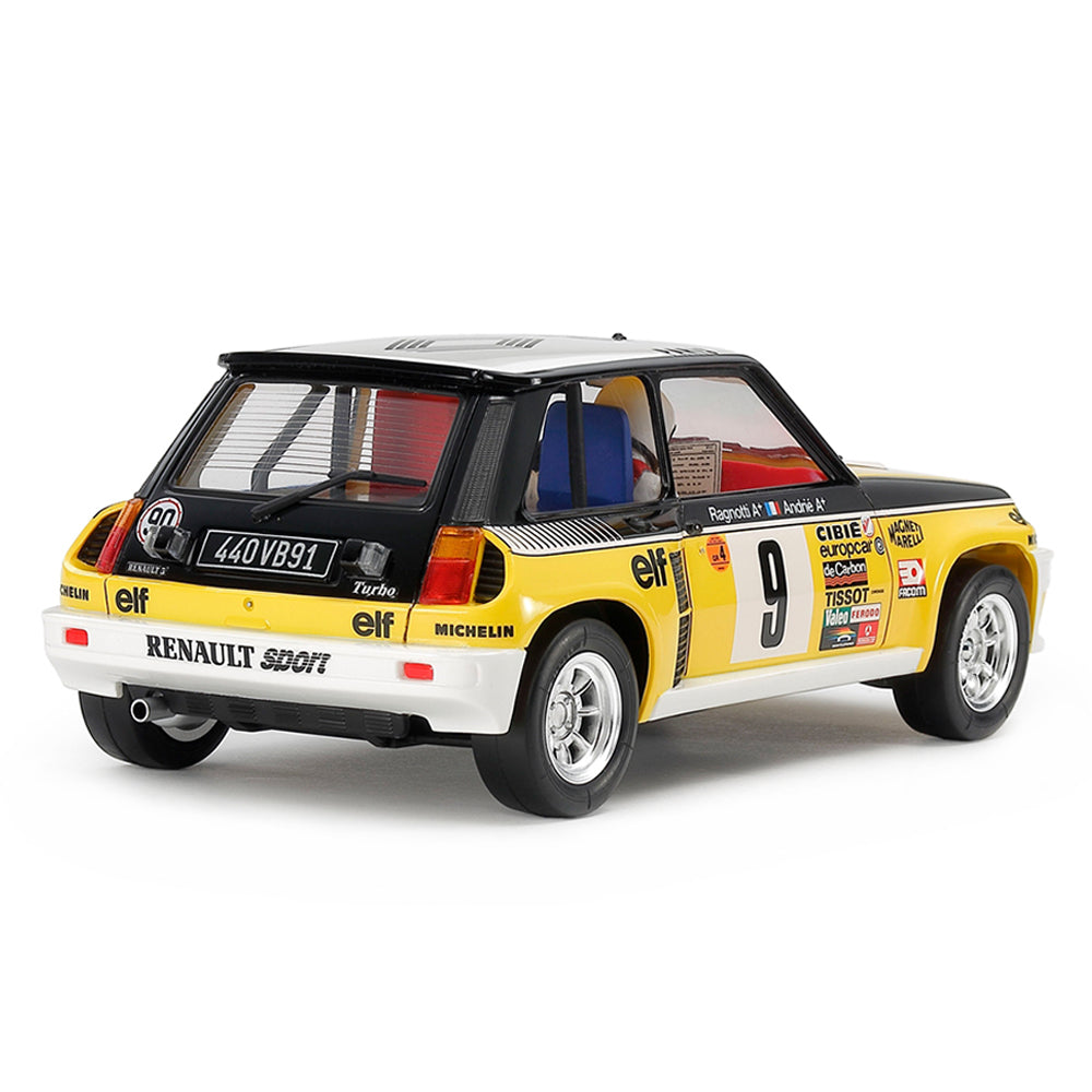 Tamiya 1:24 Scale Renault 5 Turbo Rally Sports Car Model Kit