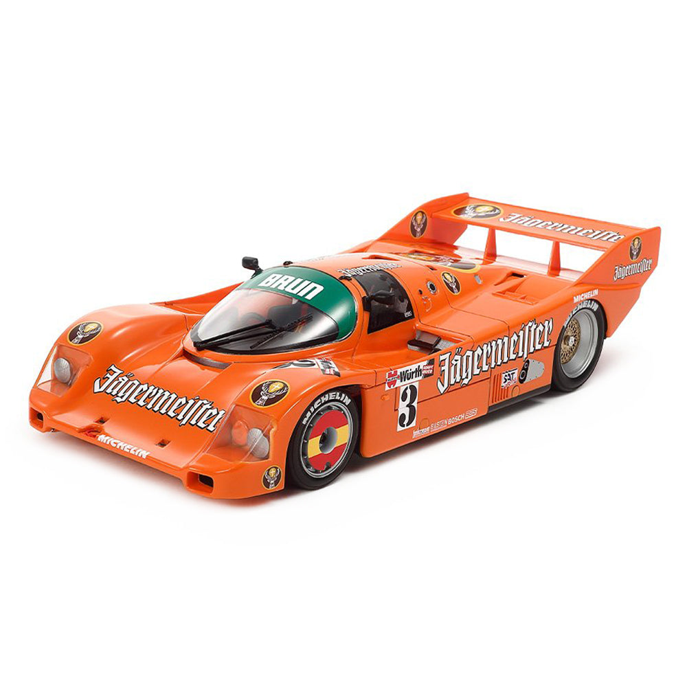 Tamiya 1:24 Scale Porsche 962C Jagermeister Model Assembly Kit