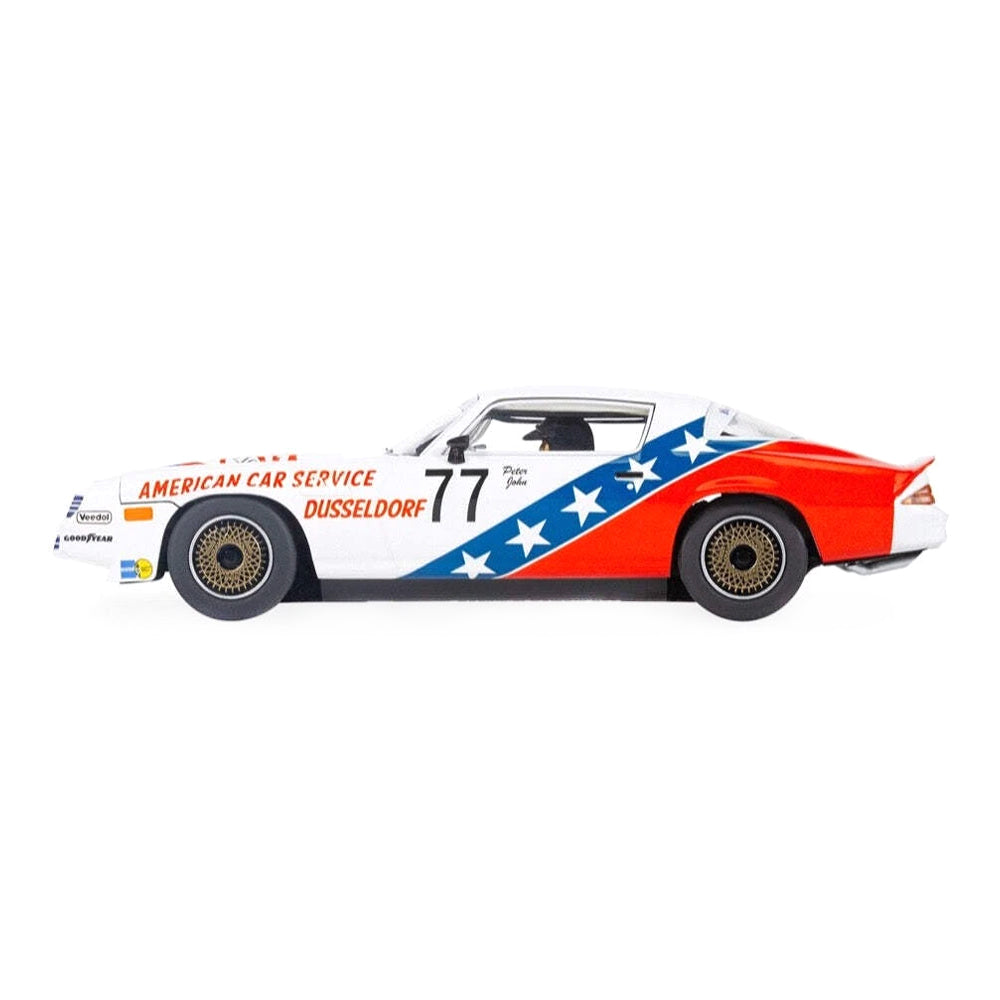 Scalextric 1:32 Scale Chevrolet Camaro Z28 #77 Peter John DTM 1982 Slot Car