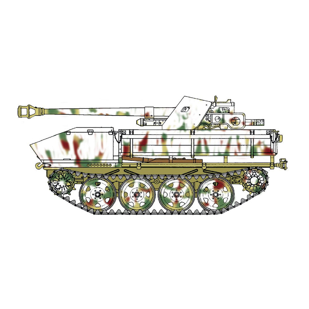 Italeri 1:35 Scale 7.5cm RSO With PAK40 Tank Plastic Model Kit
