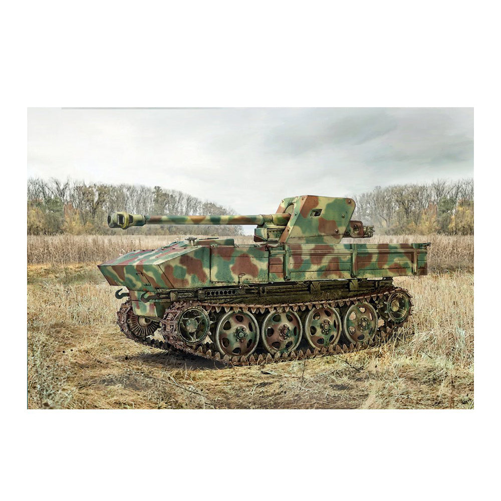 Italeri 1:35 Scale 7.5cm RSO With PAK40 Tank Plastic Model Kit
