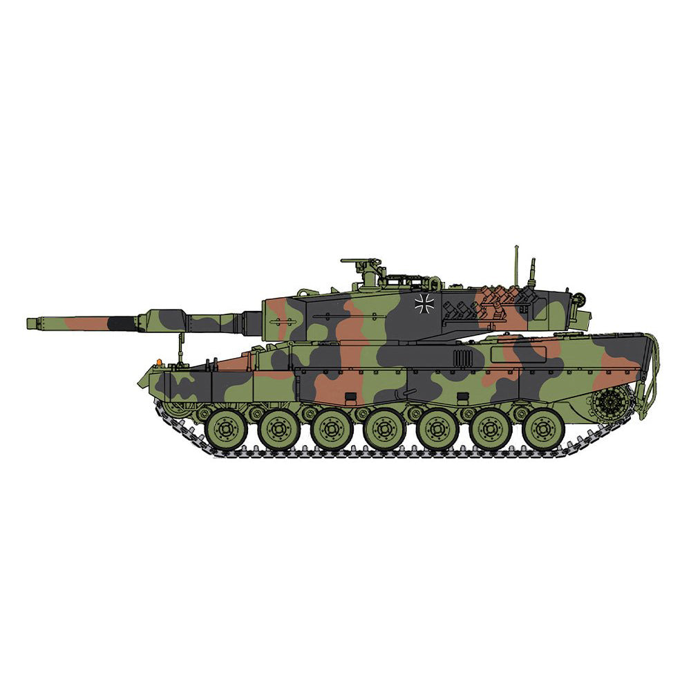 Italeri 1:35 Scale Leopard 2A4 Tank War Thunder Plastic Model Kit
