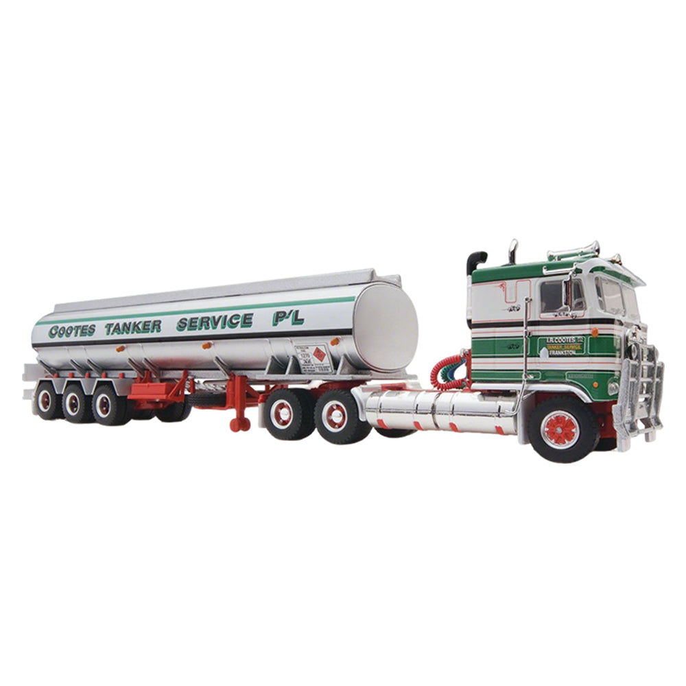 Highway Replicas 1:64 Tanker Semi Cootes Tanker Service Diecast Truck Model