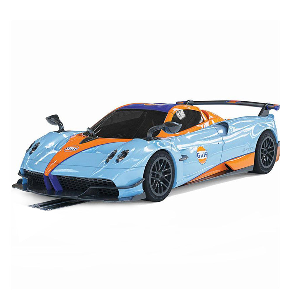 Scalextric 1:32 Scale Pagani Huayra BC Roadster Gulf Edition Slot Car Model Toy