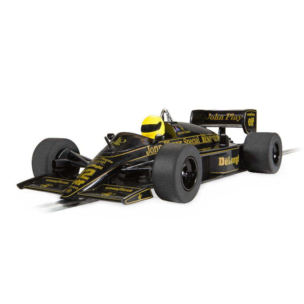 Scalextric 1:32 Scale Lotus 98T Ayrton Senna 1986 Detroit GP Slot Car Model Toy