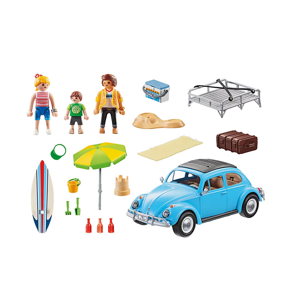 Playmobil Volkswagen Beetle Blue Kids Model Toy Vehicle Play Set 70177