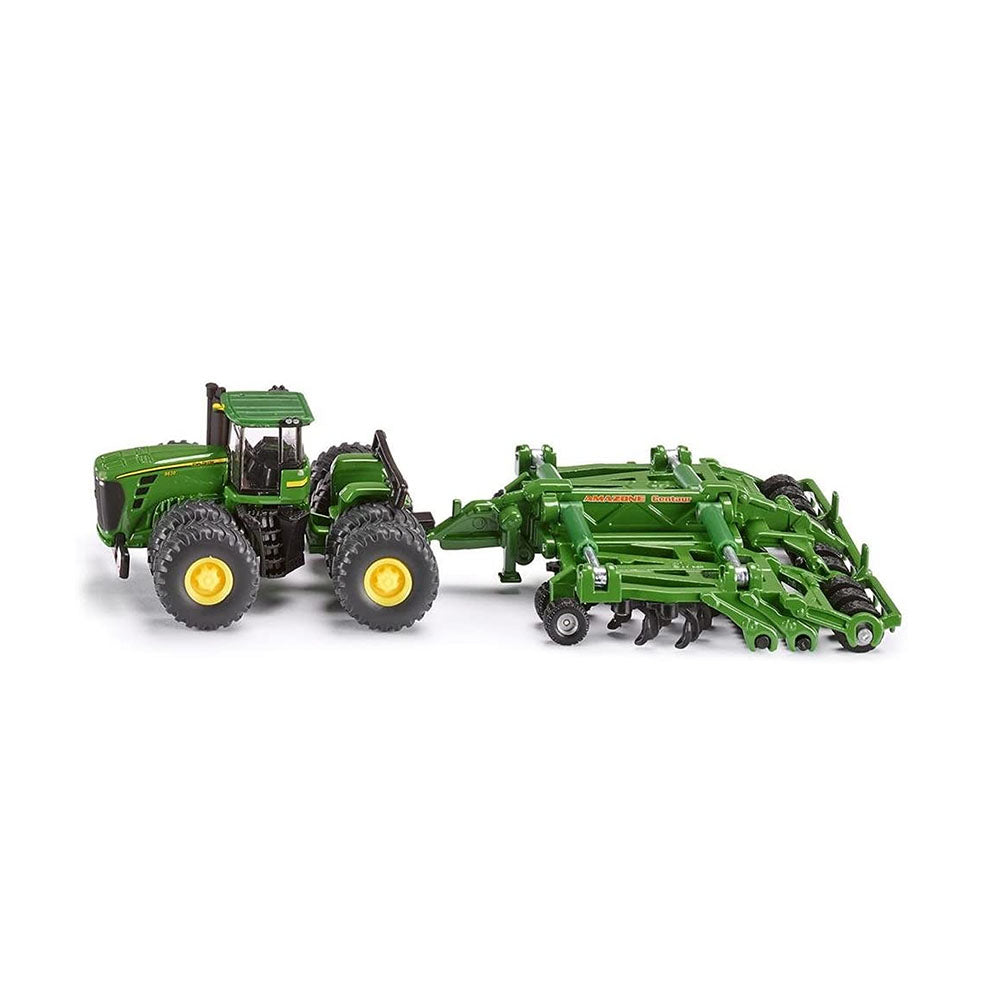 Siku 1:87 Scale John Deere 9630 With Amazone Centaur Diecast Tractor Toy Model