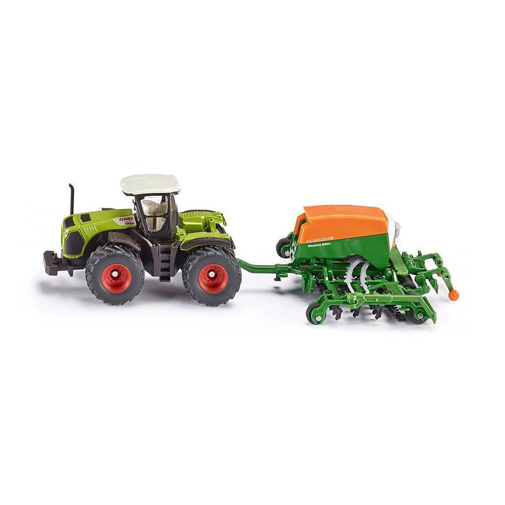 Siku 1:87 Scale Claas & Amazone Cayena 6001 Seeder Diecast Model Toy Replicas
