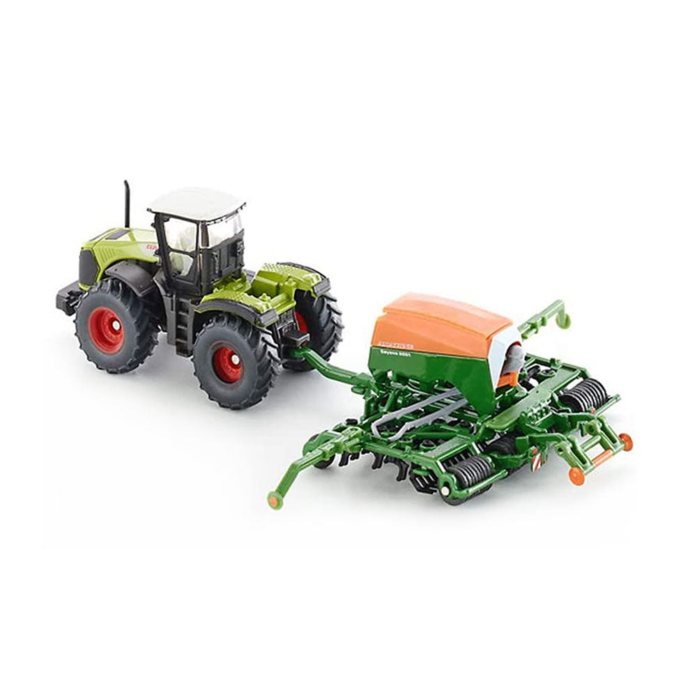 Siku 1:87 Scale Claas & Amazone Cayena 6001 Seeder Diecast Model Toy Replicas