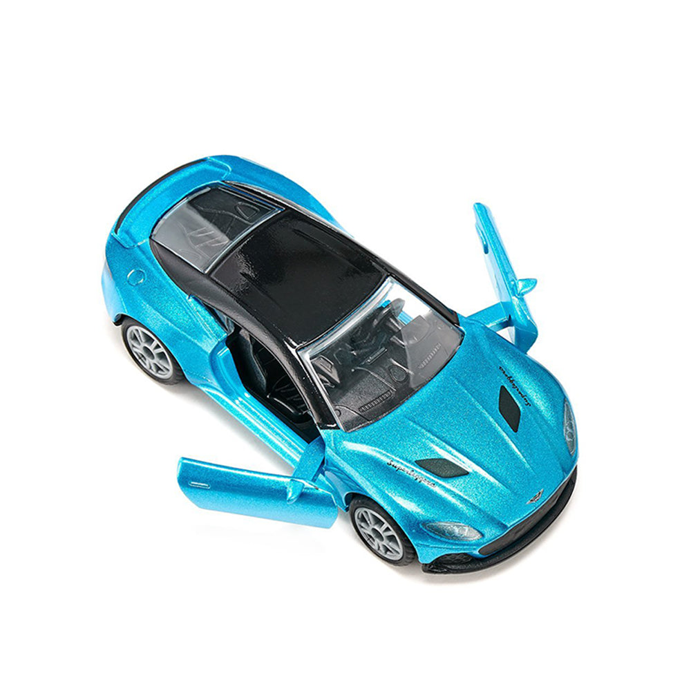 Siku Aston Martin DBS Superleggera Blue With Black Top Diecast Model Car