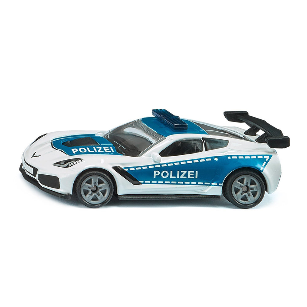Siku Chevrolet Corvette ZR1 Police Car Diecast Toy Model SI1525