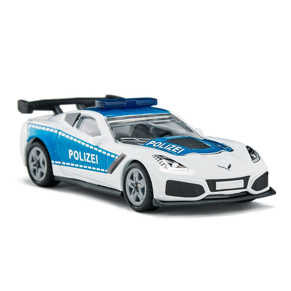Siku Chevrolet Corvette ZR1 Police Car Diecast Toy Model SI1525