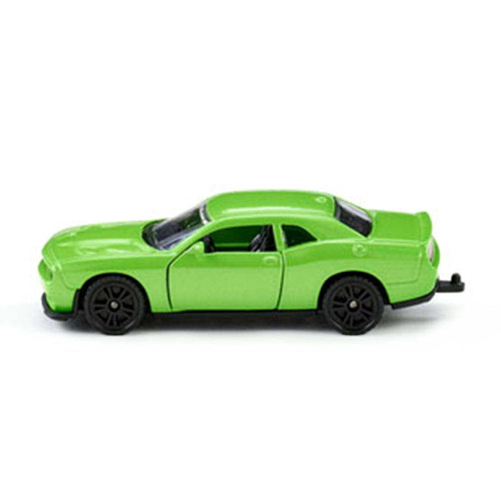Siku Dodge Challenger SRT Hell Cat Green Diecast Vehicle Model