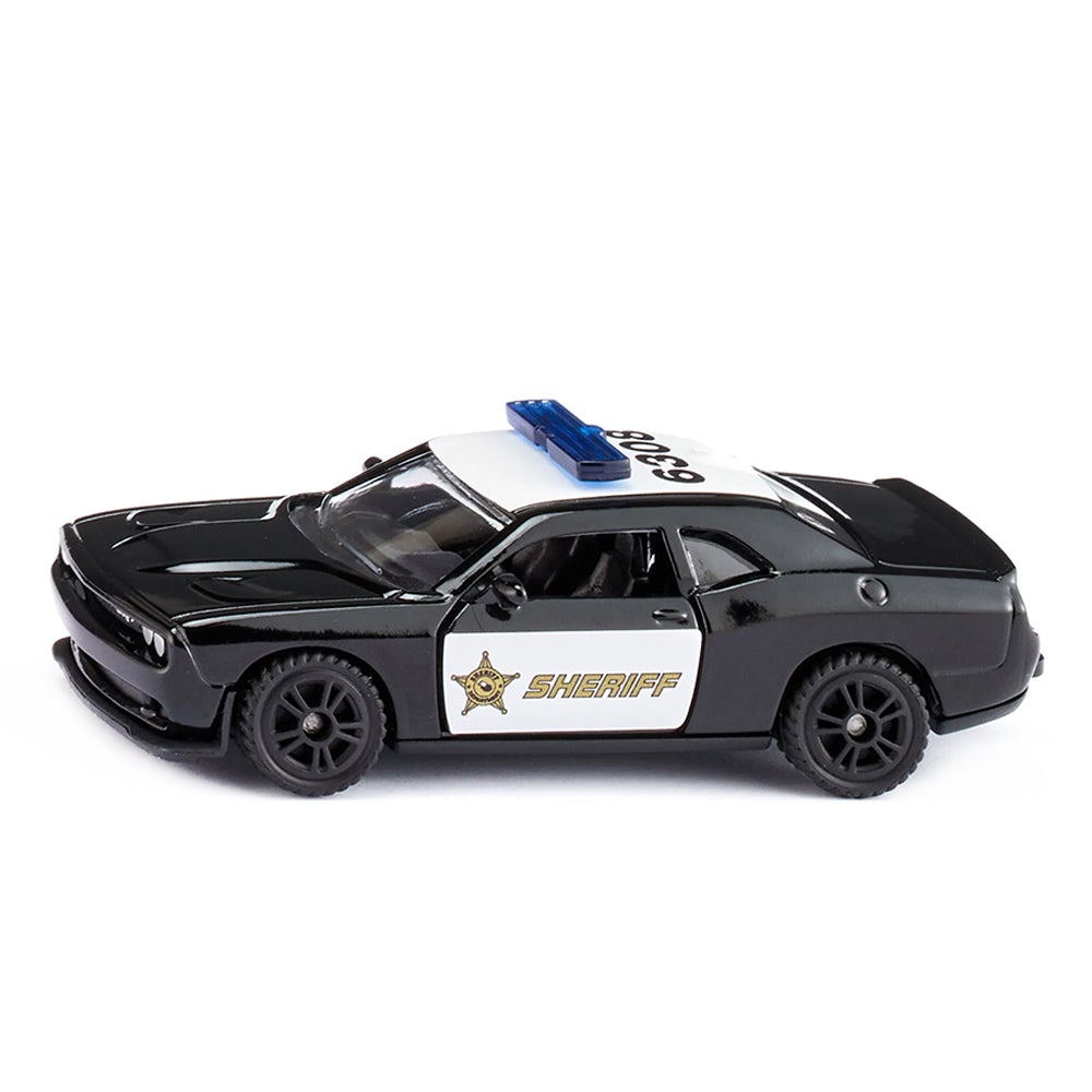 Siku Dodge Challenger SRT County Sheriff Police Car Diecast Toy Model