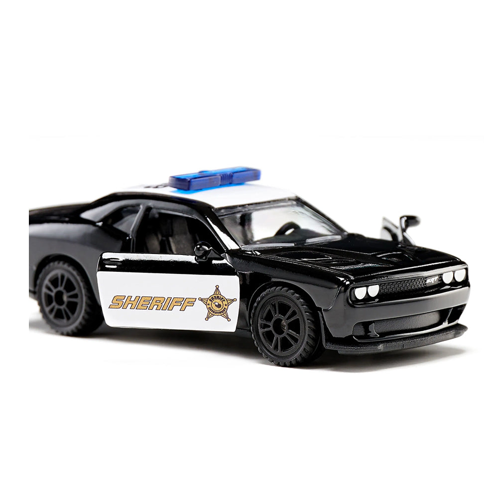 Siku Dodge Challenger SRT County Sheriff Police Car Diecast Toy Model