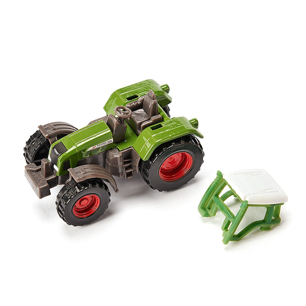 Siku Fendt With Krampe Tipping Trailer Diecast Metal Model Toy