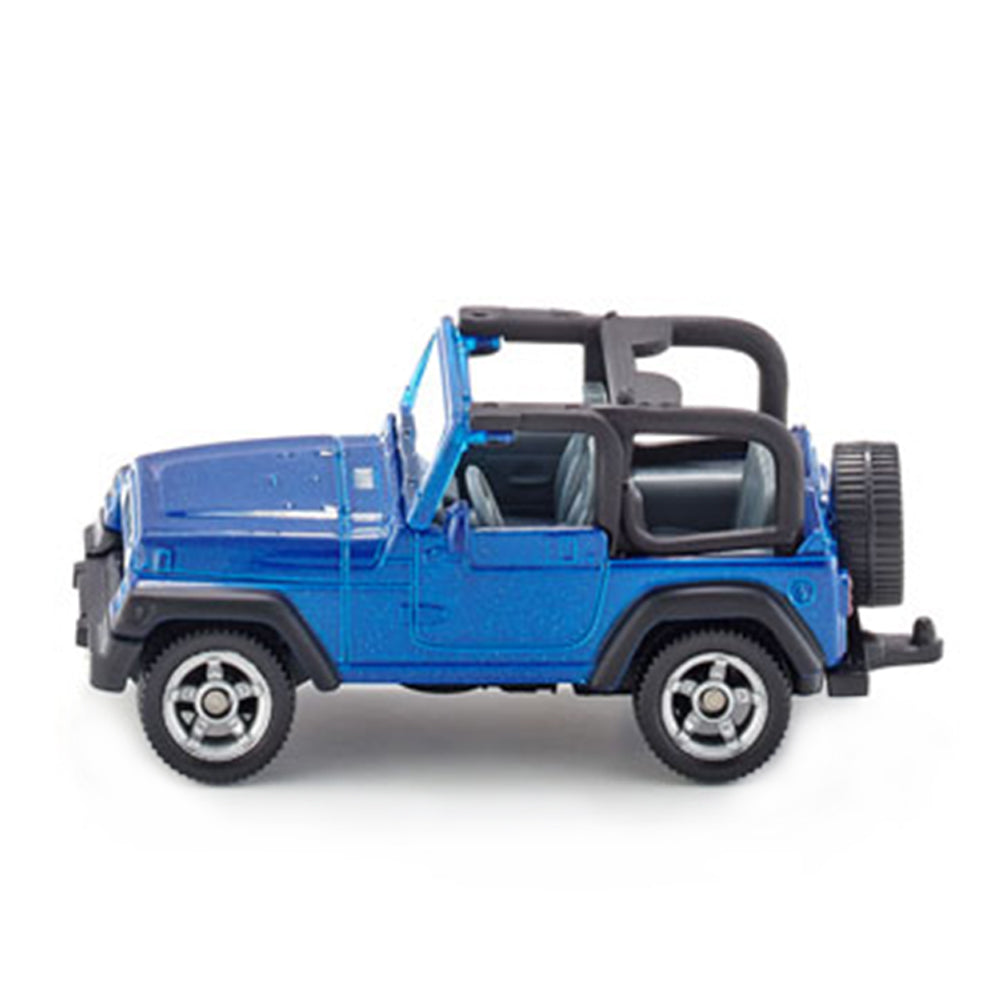 Siku Jeep Wrangler Blue Diecast Model Toy