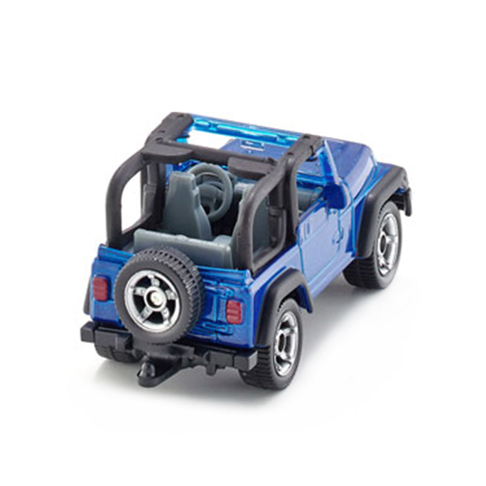 Siku Jeep Wrangler Blue Diecast Model Toy