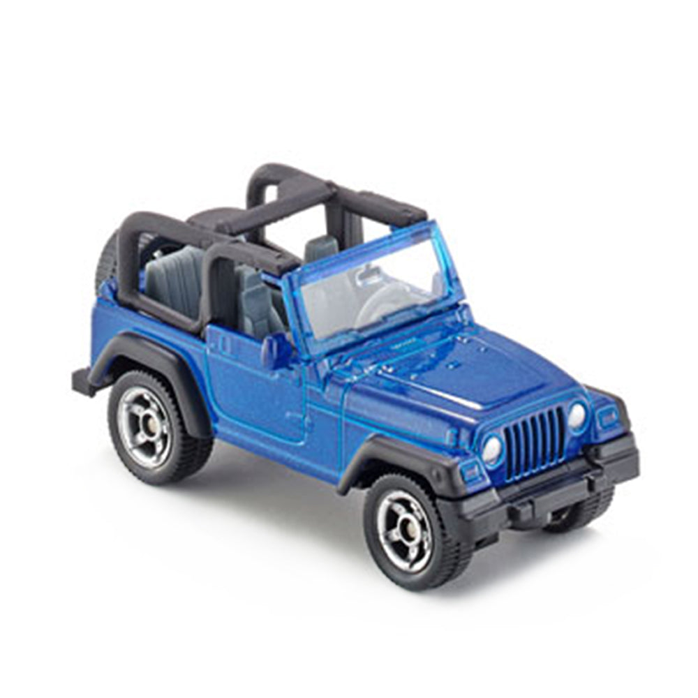 Siku Jeep Wrangler Blue Diecast Model Toy