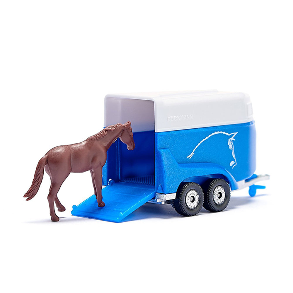Siku Jeep With Horse Trailer & Horse Diecast Model SI1651