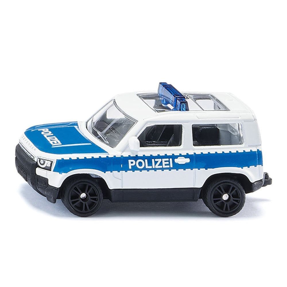 Siku Land Rover Defender Federal Police Car Blue White Diecast Model